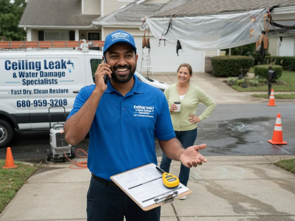 Ceiling Leak Cleanup Little Rock Air Force Base, AR FAQs