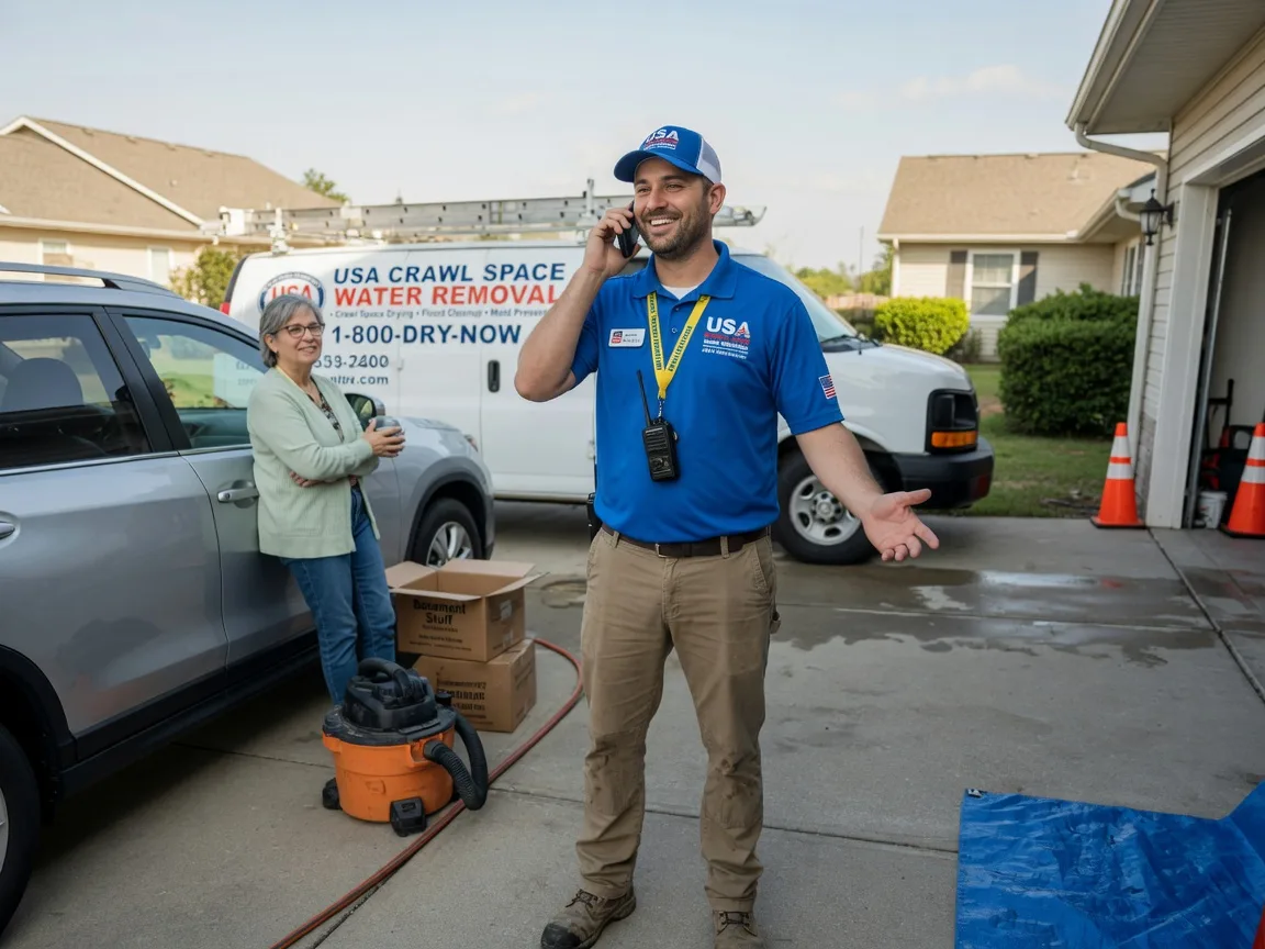 Crawl Space Water Removal Little Rock Air Force Base, AR FAQs